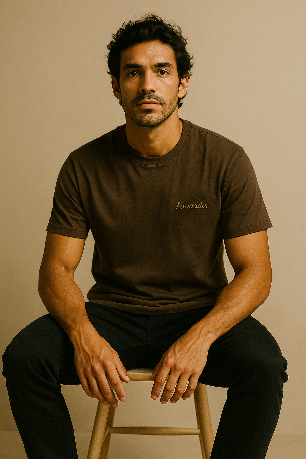 Saudades Classic Tee - Café